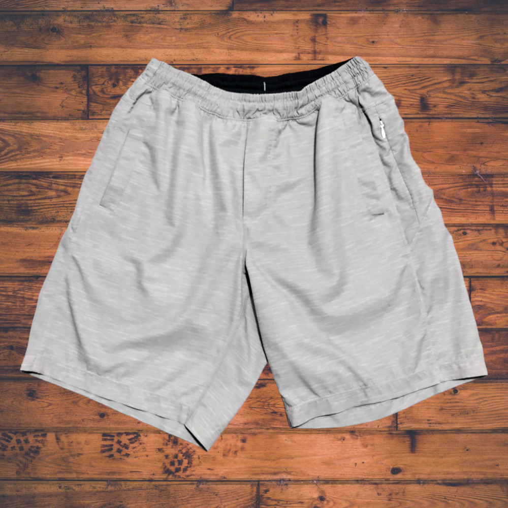 Birddogs Mens M Long Coach Cockburns 9" Short Gray Lined Boom For Your Boomstick